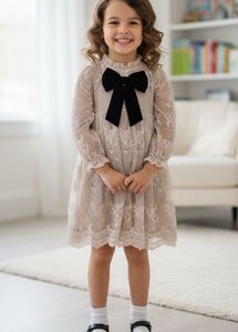 🇮🇹 Italy Imported Fleece Kids Dress