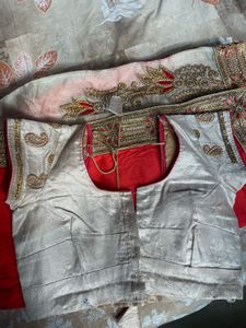 Elegant Embroidered Saree