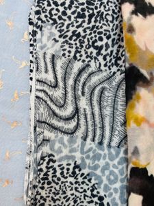 Boho Chic Scarf Trio - Set Of 3