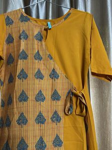 Stylish Mustard Kurta
