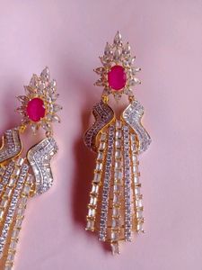 Diamond Earings Long