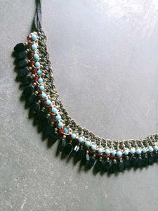 Beaded Necklace &amp; Earring Set