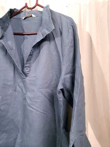 Blue Tunic Top