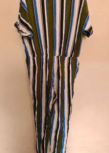 Striped Jumpsuit