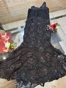 Elegant Black Lace Dress