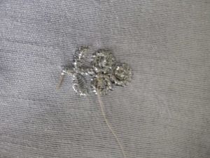 Blue Embellished Saree