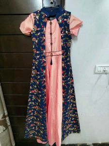 Floral Embroidered Stylish Gown