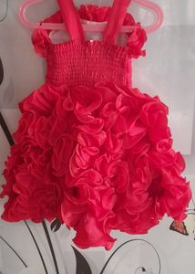 Falre Red Dress