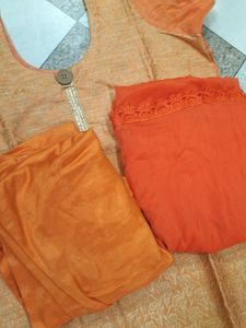 Orange Suit Set
