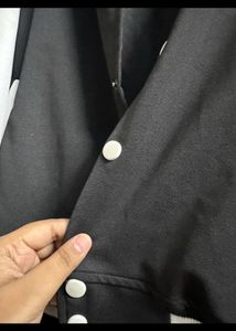 Drobe Black Basketball Sexy Jacket