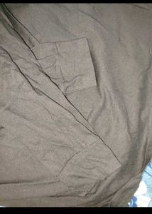 Black Long Sleeve Turtleneck Sweatshirt