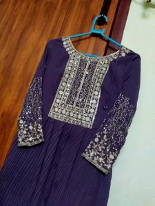 New Anarkali With Dupatta