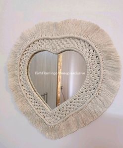 14 Inches Heart Mirror