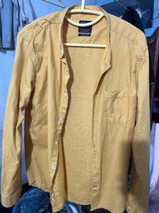 Mustard Cotton Shirt