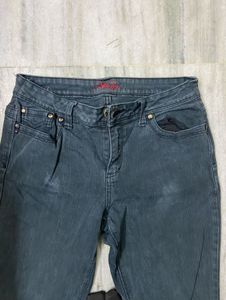 Black High Waist Bootcut Jeans