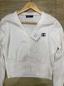 White Cardigan Top (Read Description) FIX RATE