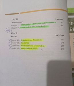 NCERT Textbook Class 12 Biology