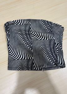 zebra  Tube Top