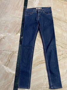 Dark Blue Denim Jeans