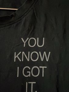 Over Sized Half Tshirt