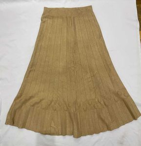 Elegant Knit Maxi Skirt