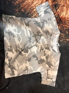Camouflage Print Tee