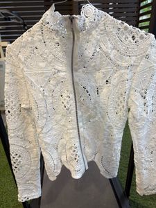 Elegant Lace Party Top