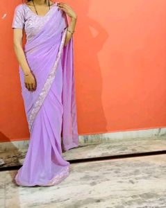 Beautiful Georgette Saree