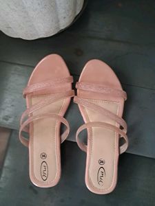 Pink Flats Sandals