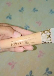 Just Herbs Serum Foundation , Lipstick And Kajal