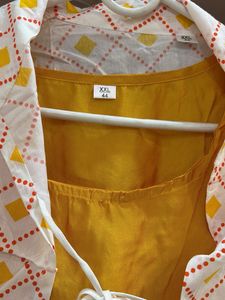 Cute Yellow Dress with Shrug
