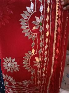 Rajasthani Gota Patti Rajpooti Lahanga Odhni