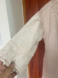 Elegant Beige Kurta
