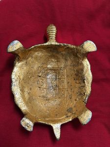Vintage Style Turtle Figurine Use For Home Office