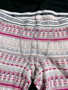 Victoria&#39;s Secret Grey Printed Pjs