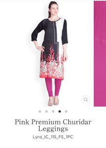 Candy Pink Leggings Lux Lyra