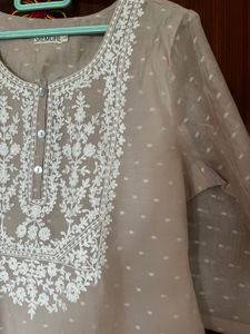 Elegant Embroidered Kurta