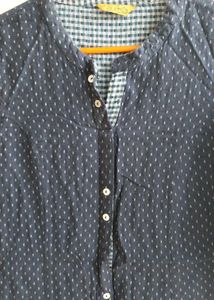 Navy Blue Kurta