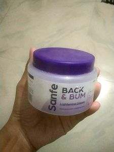 Sanfe Back And Bum Lightening Cream