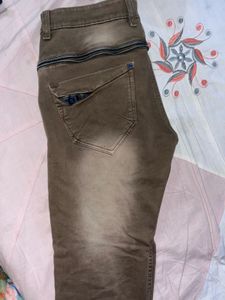 Happy Trails Brown Jeans - Size 34 - Your N