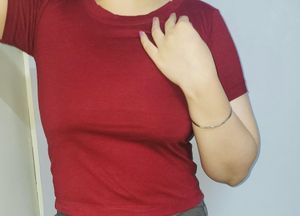 BodyFit Red Top for Woman