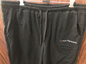 Google Partners Sweatpants Waist 36 Length 42