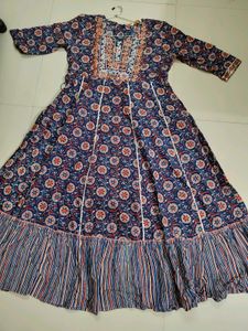 Floral Print Kurta