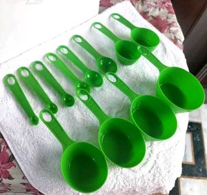 Green Measuring Spoons Set