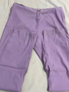 Lavender Casual Pants
