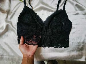 🇳🇿💫💗Mark &amp; Spencer Black Lace Bralette