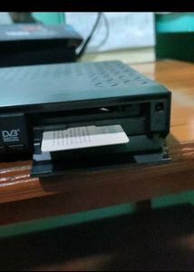 dish TV setup boxalong with remote