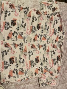 Patterned White T-Shirt