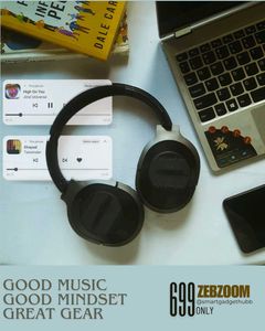 ZebZoom Wireless Bluetooth Headphones | Deep Bass