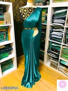 Elegant Velvet Saree